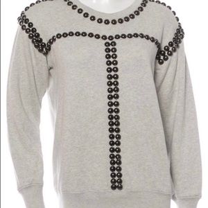 Isabel Marant Scotty studded pullover sweater